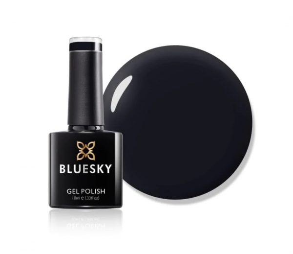Blue sky gel polish - JET BLACK - A021