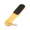 Professional wooden foot file.