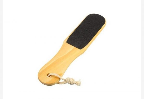 Professional wooden foot file.