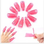 Generic nail gel polish soak off caps