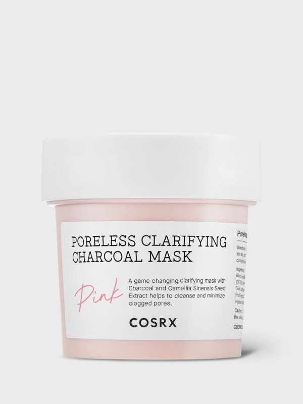 COSRX poreless clarifying charcoal pink mask